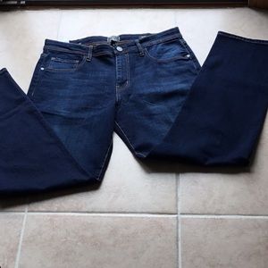 GH Bass &Co.Mens Straight Fit Blue Denim Jean